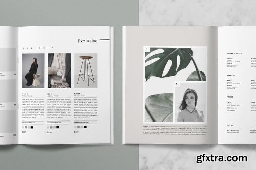 CreativeMarket Catalog + Magazine PSD - ?ma 1156582