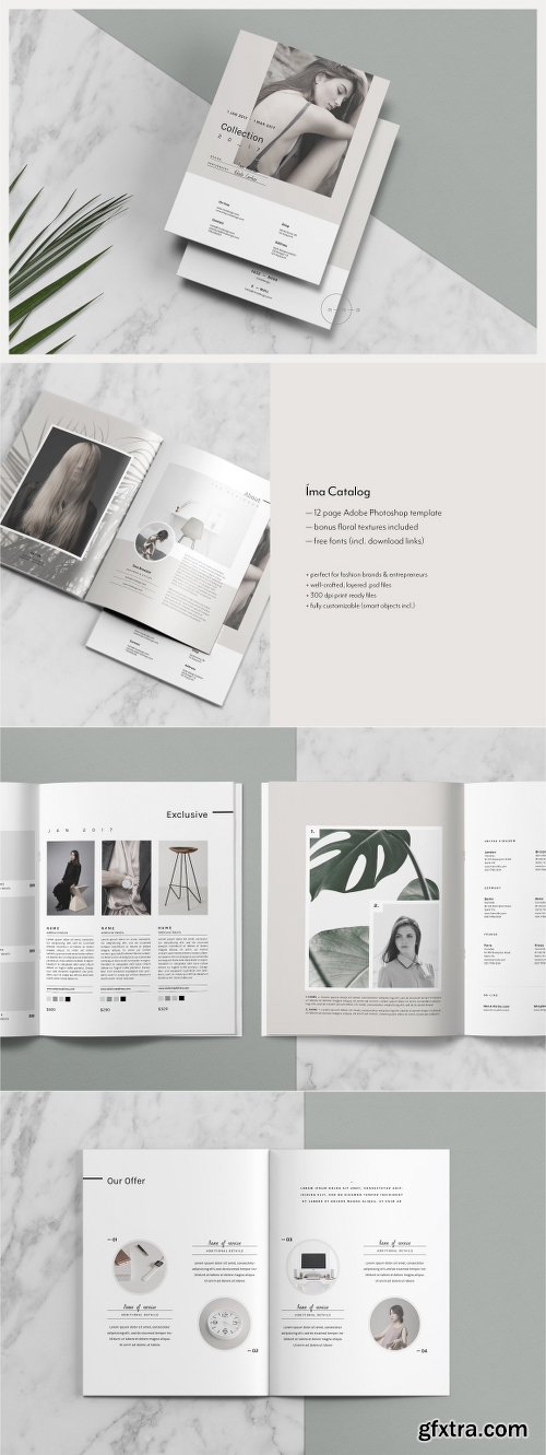 CreativeMarket Catalog + Magazine PSD - ?ma 1156582