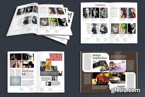 CreativeMarket Multipurpose Magazine Template 1161034