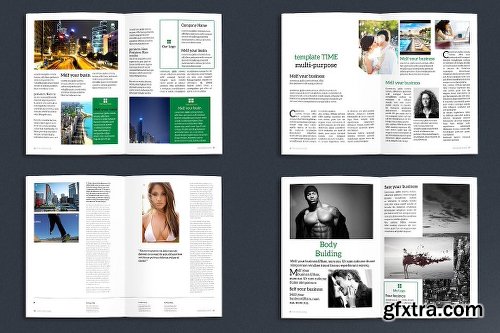 CreativeMarket Multipurpose Magazine Template 1161034