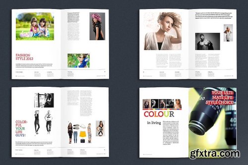 CreativeMarket Multipurpose Magazine Template 1161034