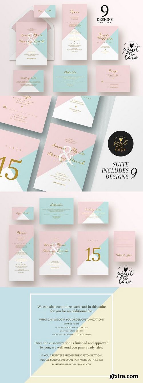 CM - Wedding Invitation Suite - Annie 1104878