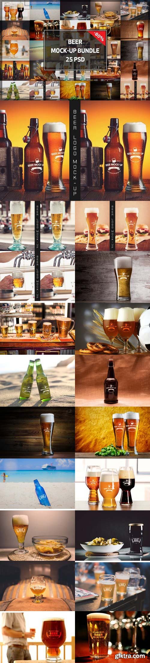 CM - BUNDLE! - Beer Mock-ups 1092265