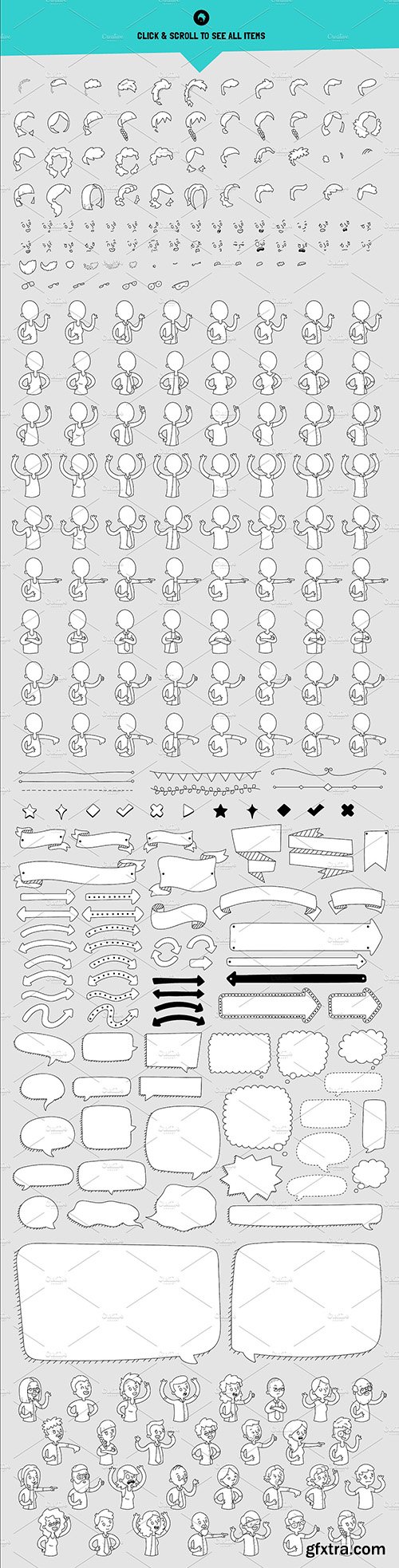 CreativeMarket Sketchnote Illustration Toolkit 1167855