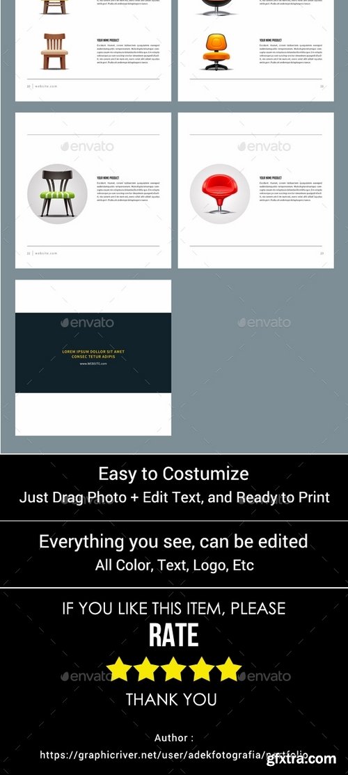 GraphicRiver - Portfolio Brochure Template 19405577