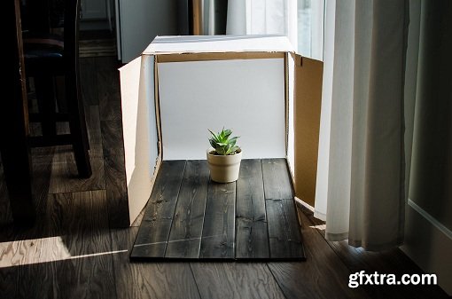 DIY Studio Photography Lightbox + Demo