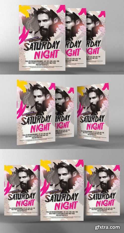 CM - Dance Music DJ Flyer Template 1148876