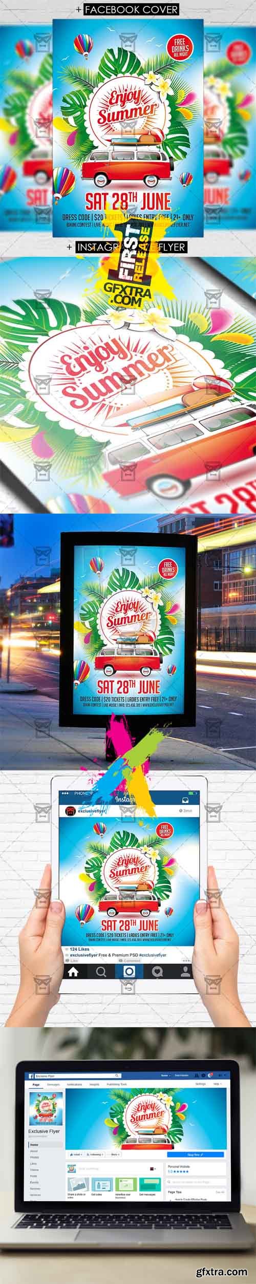 Enjoy Summer - Premium Flyer Template