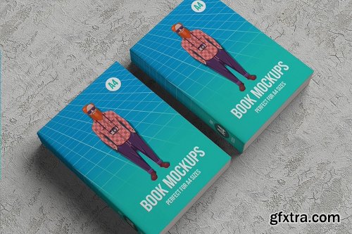 CreativeMarket Book Mockups 1167297