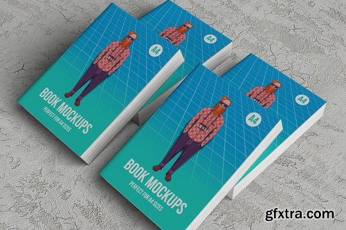 CreativeMarket Book Mockups 1167297