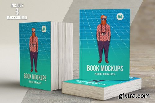 CreativeMarket Book Mockups 1167297