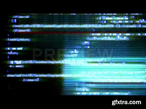 Hackers Glitch Stock Motion Graphics