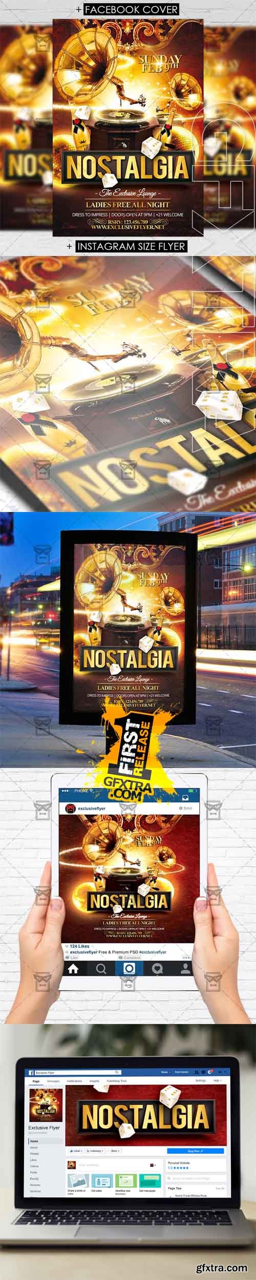 Nostalgia - Premium Flyer Template