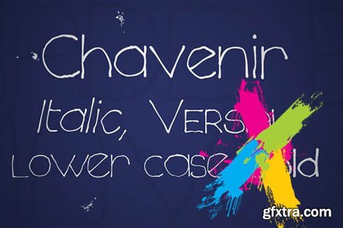 CM Chavenir Font $59