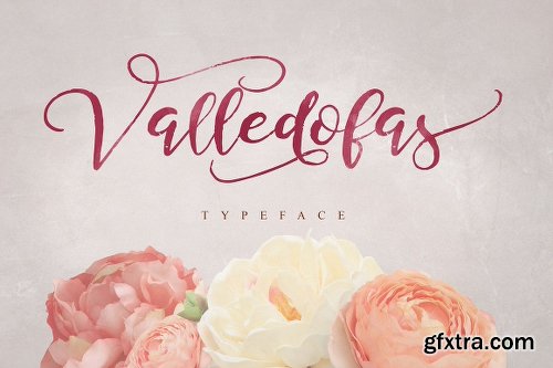 CreativeMarket Valledofas Typeface 35% OFF 1244141