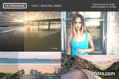 FilterGrade Light & Seasonal Photoshop Actions