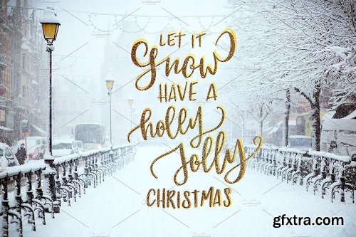 CreativeMarket 100 Christmas Photo Overlays 1104465