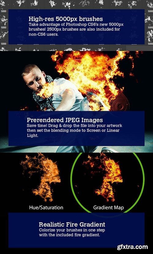 GraphicRiver - 80 Photorealistic Fire Explosions 4272358