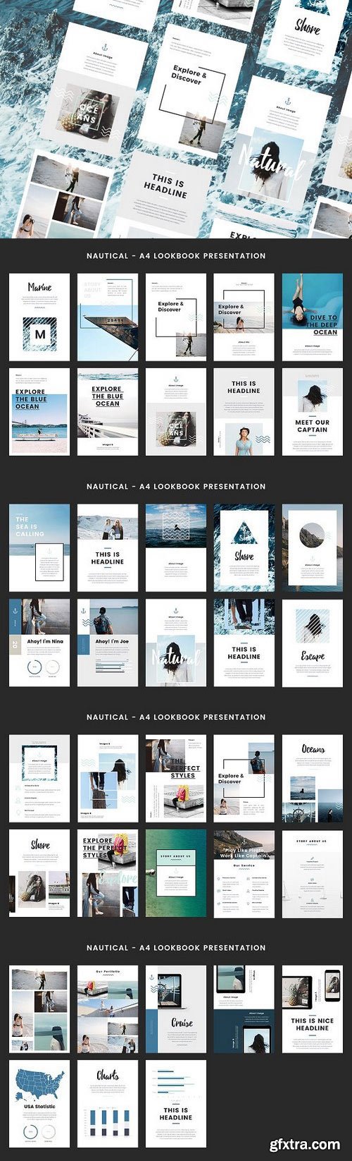 CM - Nautical - A4 Printable - Keynote 1024908