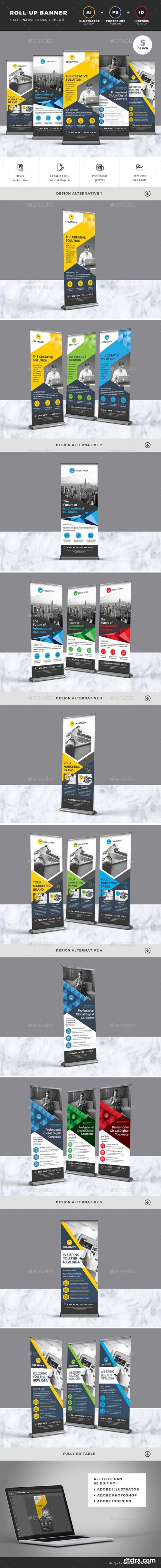 GraphicRiver - Roll-up Banners - 17745331