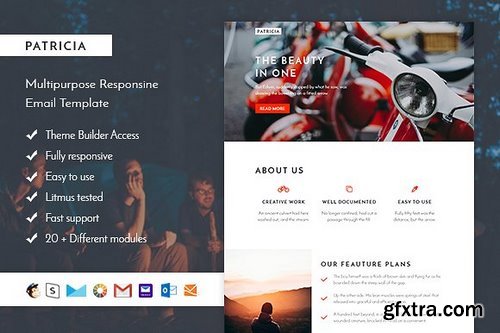 CM - Patricia – Email template + Builder 1049017