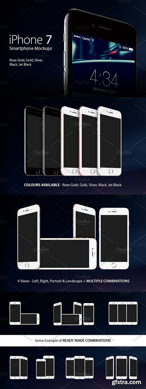 CM - iPhone 7 Mockups Pack 985896