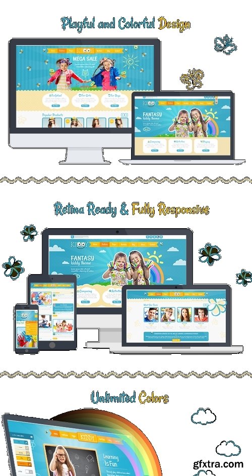 ThemeForest - Kiddy - Children HTML Template 14557302