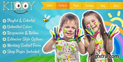 ThemeForest - Kiddy - Children HTML Template 14557302