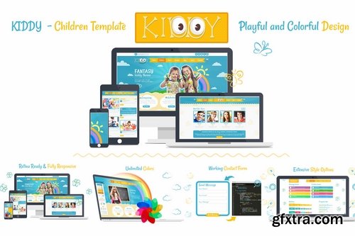 ThemeForest - Kiddy - Children HTML Template 14557302