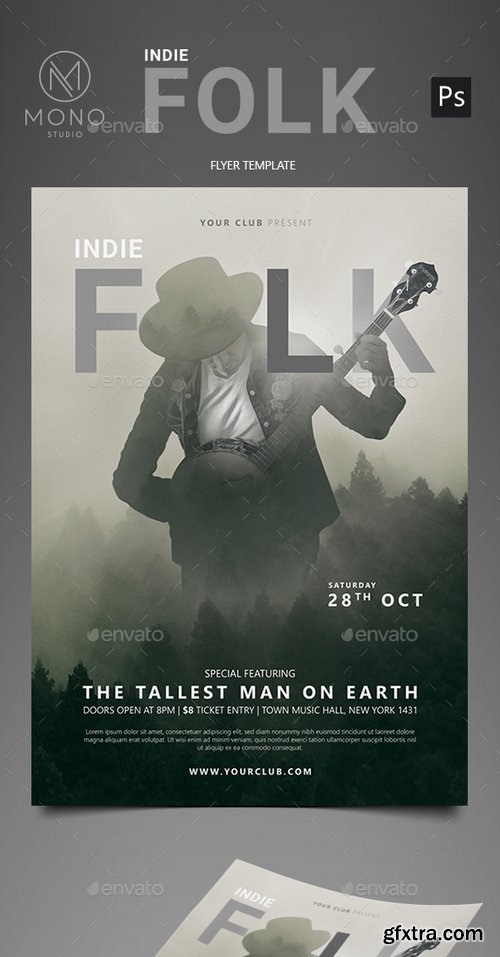 GraphicRiver - Folk Festival Flyer 15856705