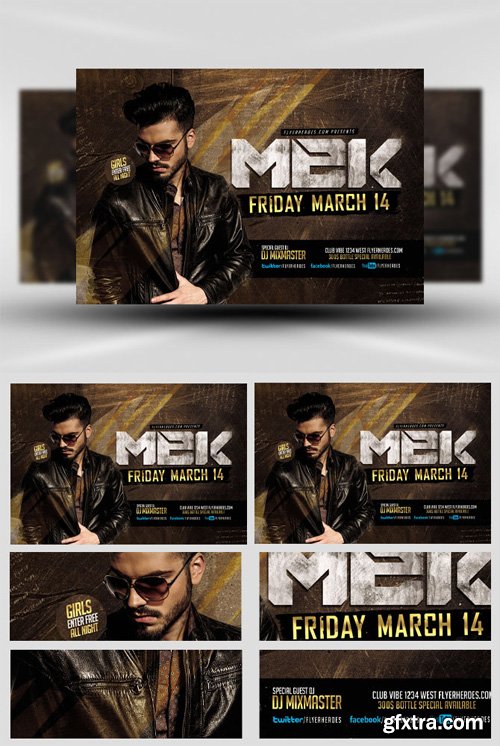 MEK Bar Flyer Template