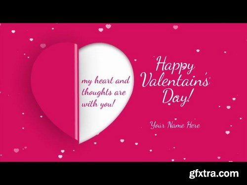 Valentine's Day Greetings After Effects Templates