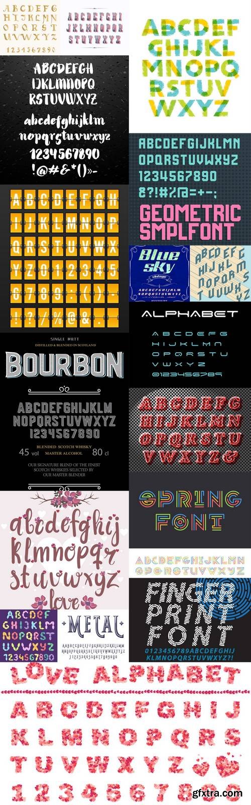 Alphabet Vector Font 8