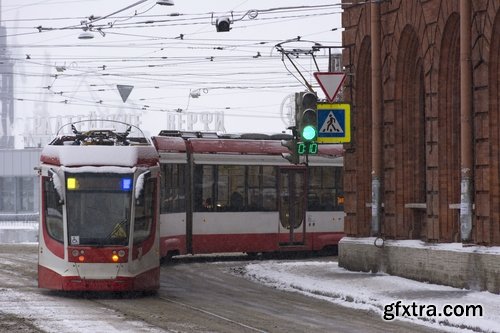 Collection of tram rail urban transport 25 HQ Jpeg