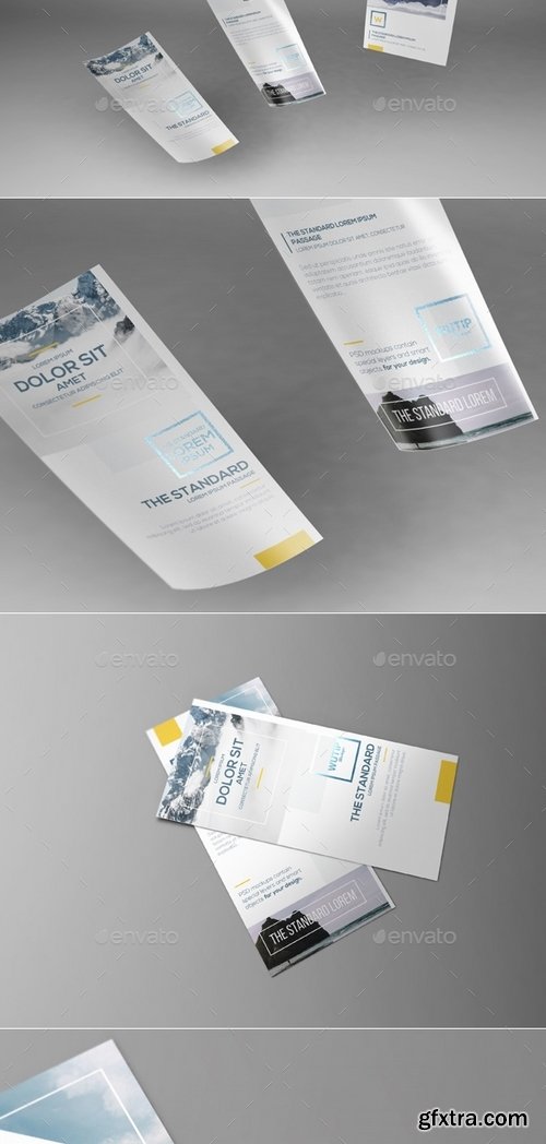 GraphicRiver - DL Flyer Mockups 13167073