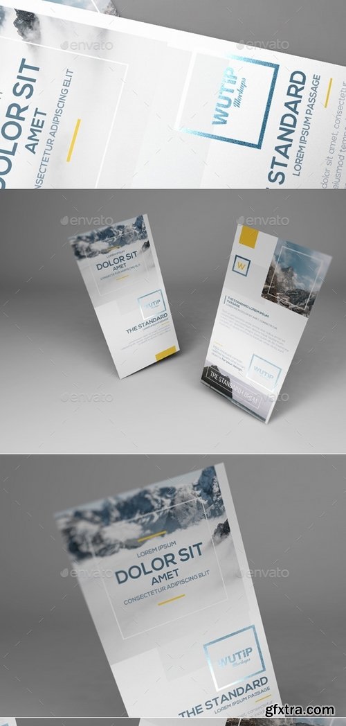 GraphicRiver - DL Flyer Mockups 13167073