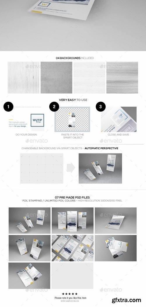 GraphicRiver - DL Flyer Mockups 13167073