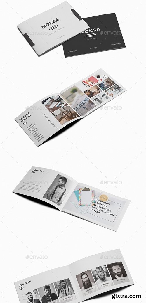 GraphicRiver - Moksa - Creative Agency Brochure 19407558