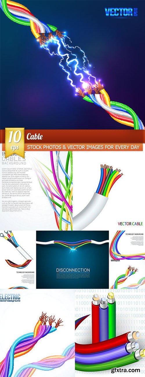 Cable, 10 x EPS