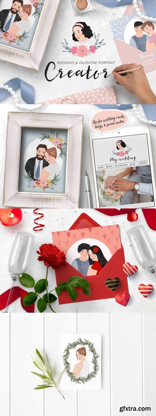 CM - Wedding & Valentine Portrait Creator 1162945