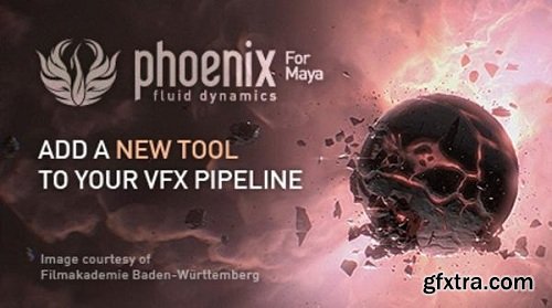 PhoenixFD ADV 22000 Maya 2015 Vray 3.0 Retail