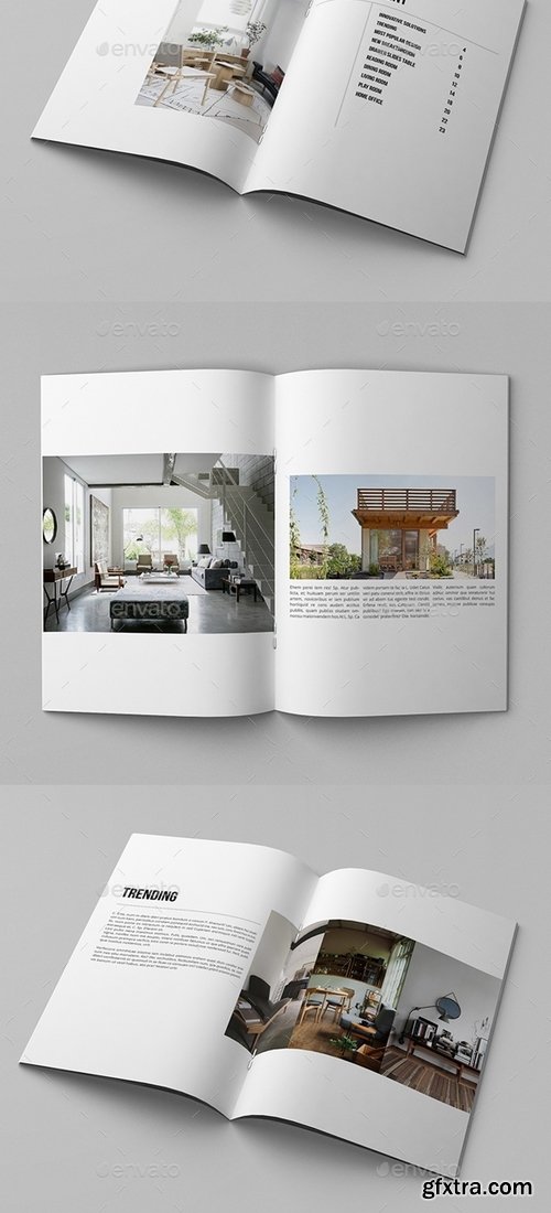 GraphicRiver - A4 - Interior Design Brochure Catalog 13585330