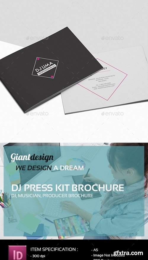 GraphicRiver - Dj Press Kit Brochure 16460926