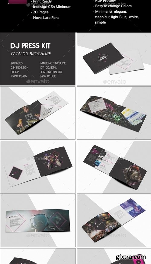 GraphicRiver - Dj Press Kit Brochure 16460926