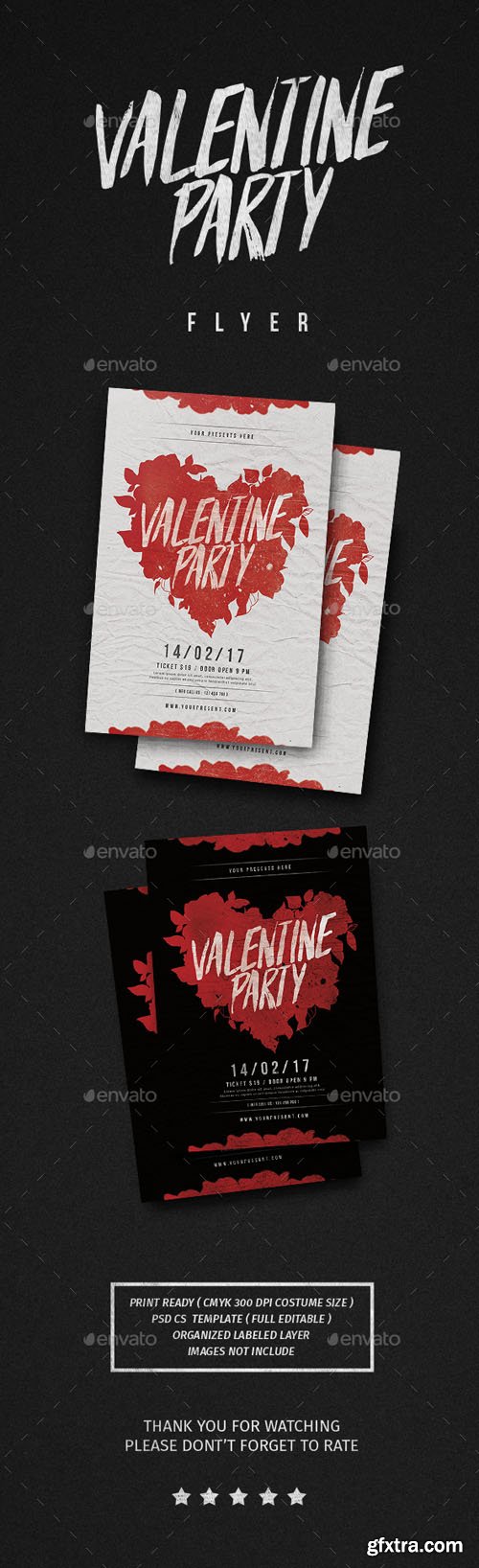 GR - Valentine Party Flyer 19367067