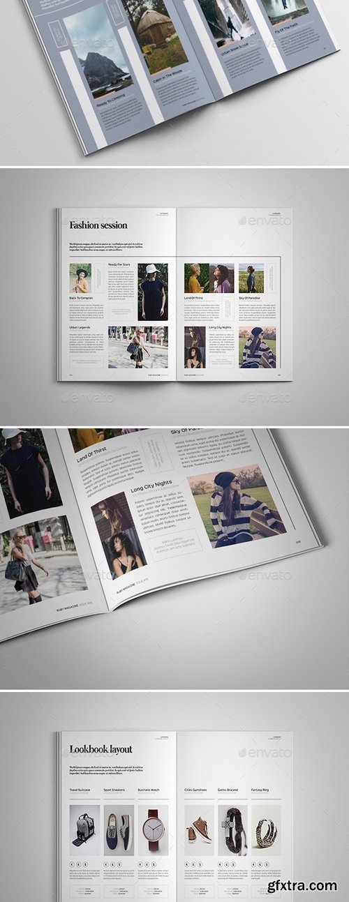 GraphicRiver - 62 Pages Minimal Magazine 14184161