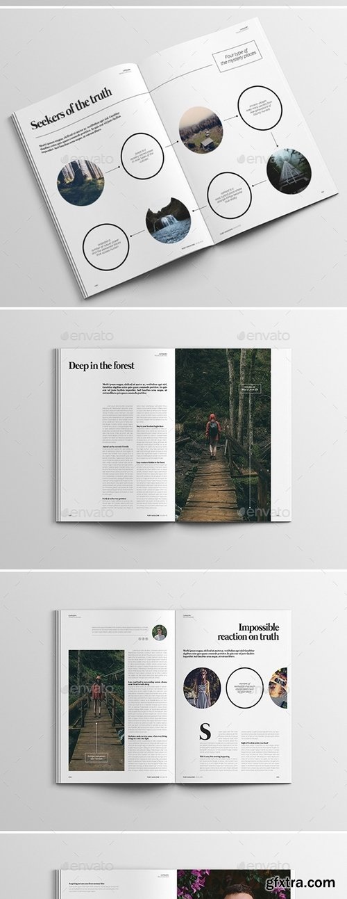 GraphicRiver - 62 Pages Minimal Magazine 14184161