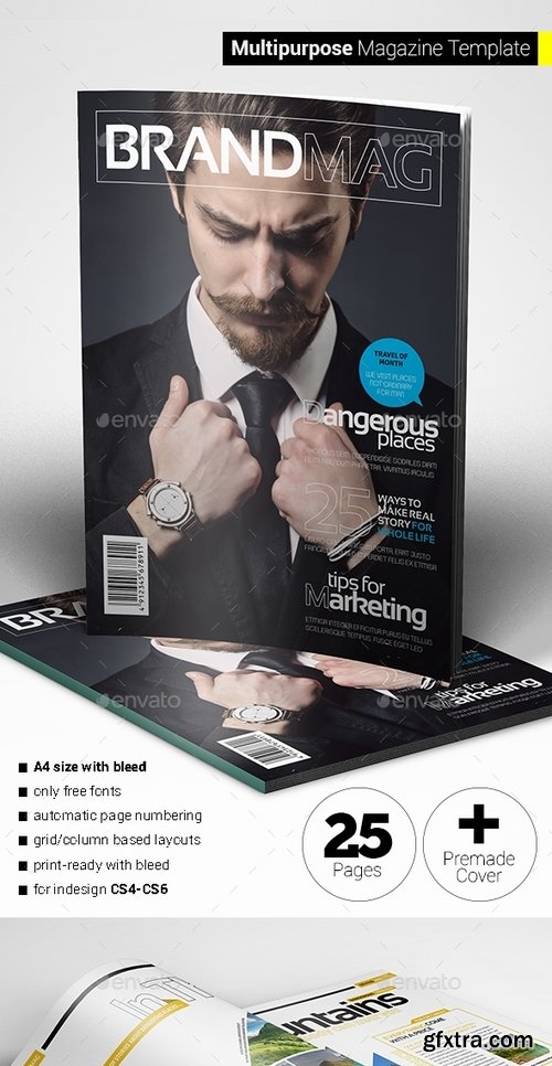 GraphicRiver - Magazine Template 13203097