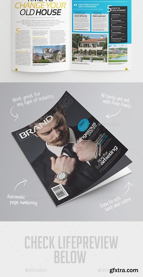 GraphicRiver - Magazine Template 13203097