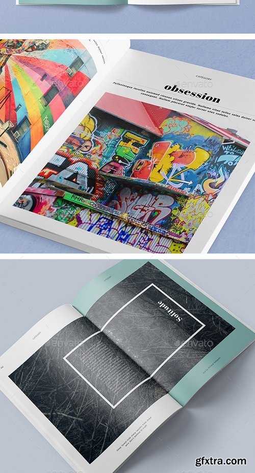 GraphicRiver - 50 Pages Minimal Magazine 17472492